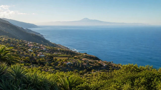 Blick über den Antlantik von La Palma